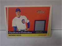 2016 TOPPS HERITAGE #CCR-AR ANTHONY RIZZO GAME