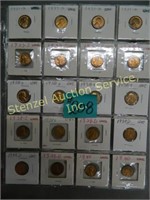 (60) UNC 1937D, 37s, 38s, 39D, 40, 40D, 40s, 41,