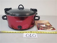 6 Qt. Crock Pot & Cookbook (No Shipping)