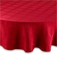 Origins Microfiber 90 Inch Round Tablecloth