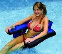 Swimline NT123 Fabric Covered U-Seat Pool