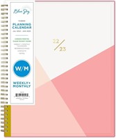 SR1582  Blue Sky Academic Year Planner 8.5 x 11