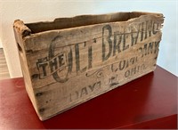 The Old Brewing Co. Wooden Crate - 21x10x7