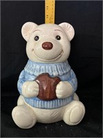 polar bear cookie jar