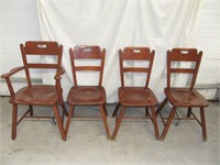 4 Maple Chairs