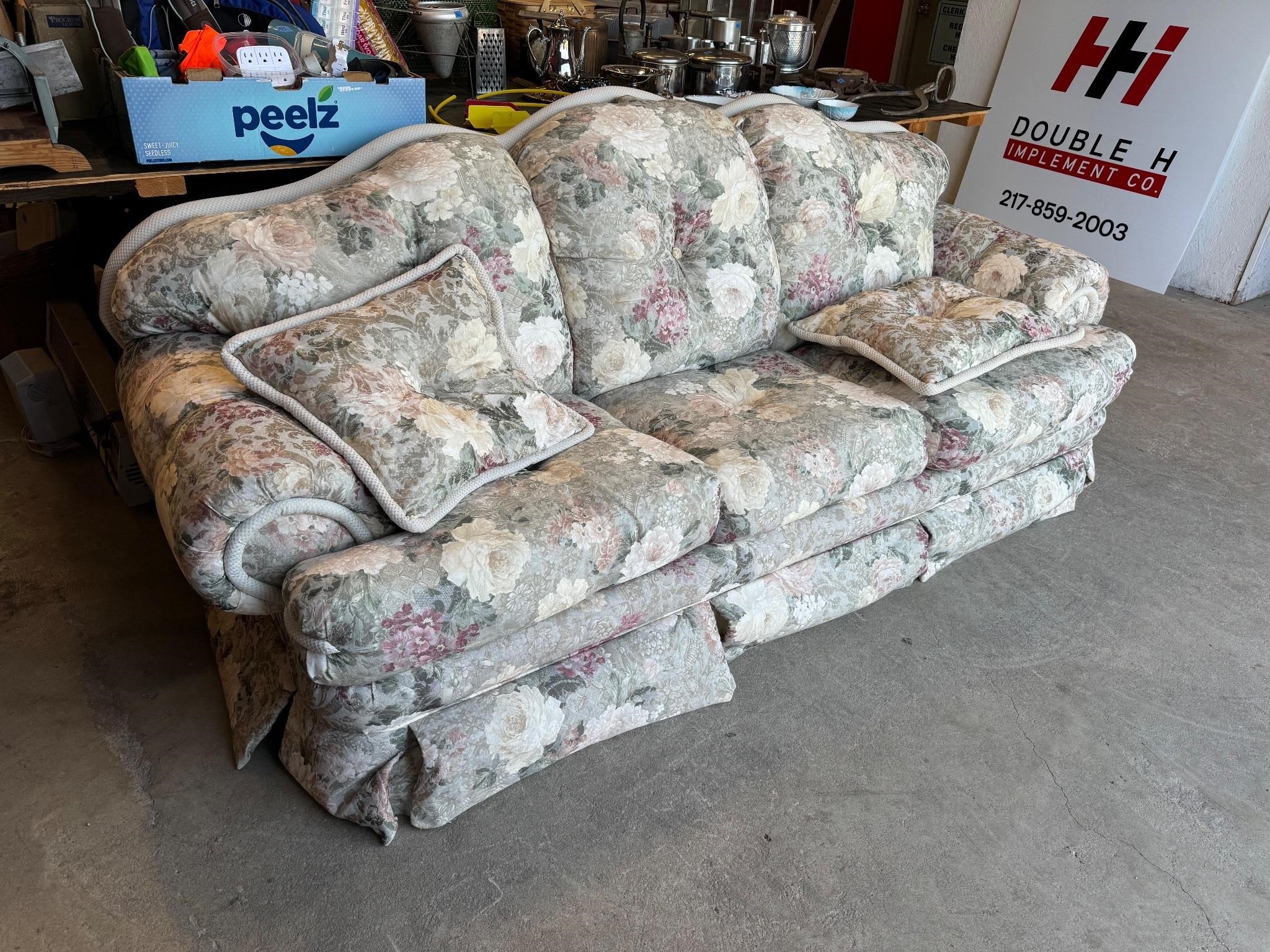 England Corsair Floral Sofa-never used