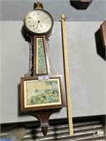 Vintage banjo clock,Atlantic Ocean Treasure Island