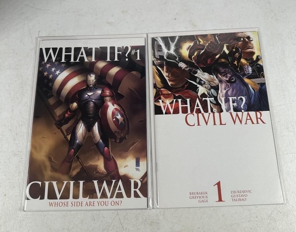 WHAT IF #1 CIVIL WAR ASSORTED