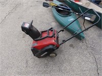 19 " electric start snapper snow blower.