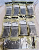 P - LOT OF 9 AMMO MAGS (C63)