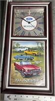 Danbury Mint The Ford Mustang Clock