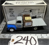 First Gear 1951 Ford F-6 Half Rack Stake Truck