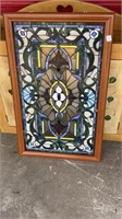 Stained Window w/ Flower Center