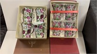 4X BOXES OF COFFEE MUGS (16) AAND BOXED TEA POT