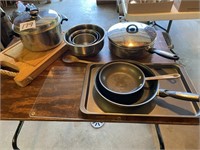 STAINLESS STEEL KETTLES, MIXING BOWLS, SKILLETS