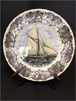 Currier and Ives Plate by Churchhill England