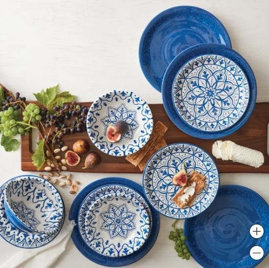 MELAMINE DINNERWARE SET