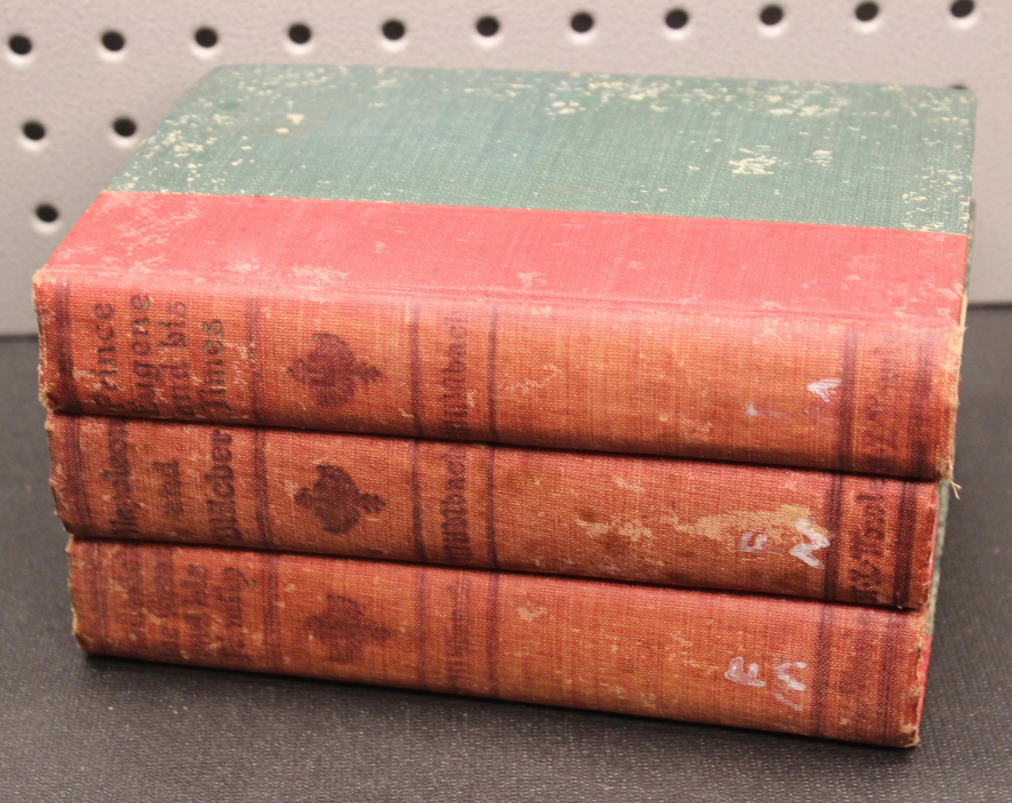 Lot of 3 1904 Fowle Books