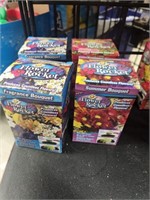 4 Boxes of flower seeds