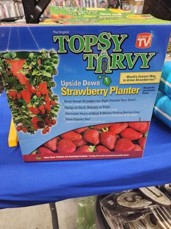 Topsy Turvy Strawberry Plant kit