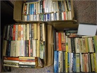 (4) Boxes Of Paperback Books