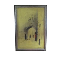 Original Oil on Canvas, London Guard, Signed Klitz