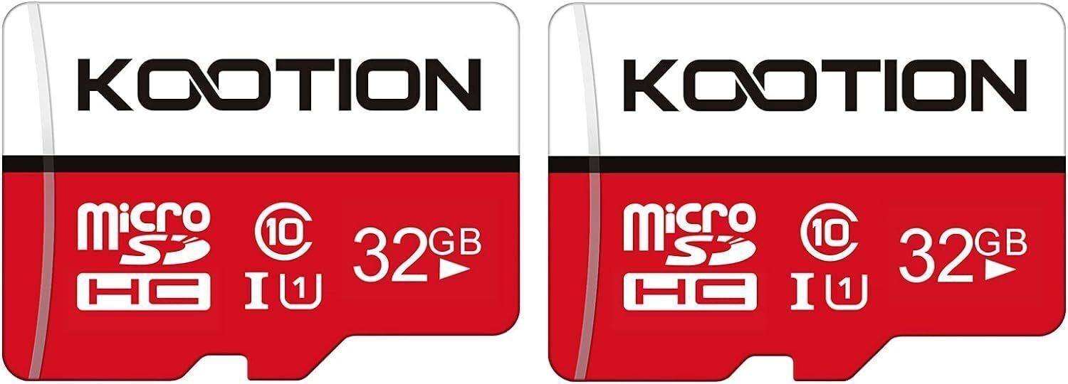 NEW 2PK 32GB Micro SD Cards w/Adapter