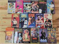 Vintage Martial Arts and Action VHS Collection