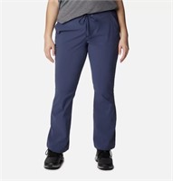 COLUMBIA WOMENS 20W OUTDOOR BOOTCUT PANTS BLUE
