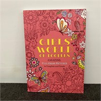 Girls World Of Doodles Fun Coloring Book!