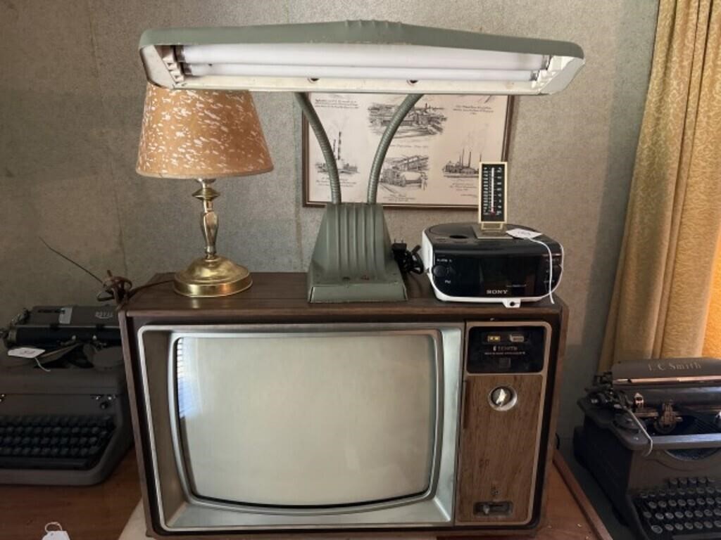 TV, 2-Lamps, Sony Dream Machine
