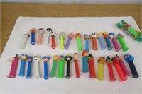 Large Lot of Pez Toys