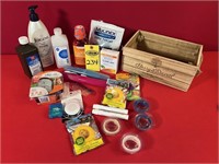 Box Of Insect Repellent & Misc. Items