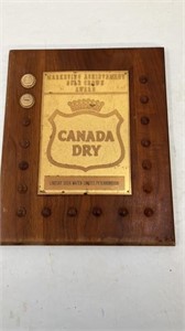 Wooden Canada Dry Award