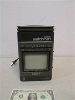 Vintage Sony Mega Watchman FD-500 TV Radio