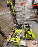 6 pcs; assorted RYOBI tools