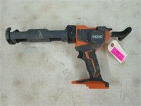 Ridgid 18 volt caulk gun no battery