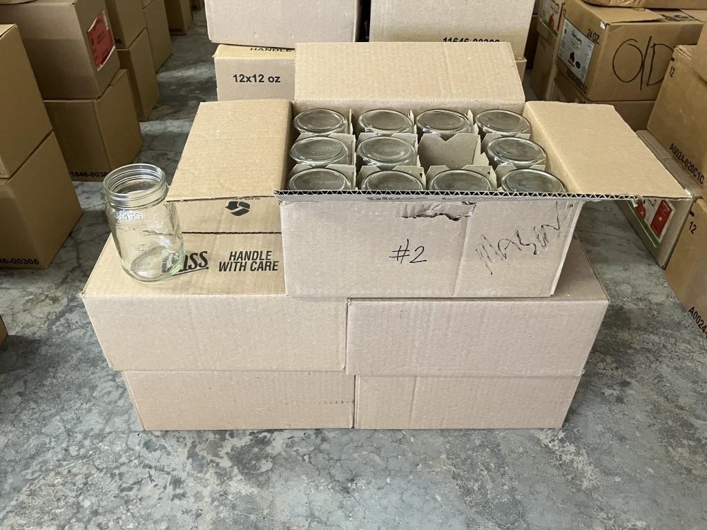 60 Mason Pint Canning Jars NIB #2