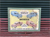 1950's B.M.C Morris Dealership Framed Poster