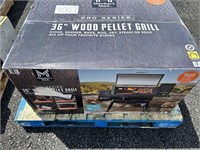 36in Wood pellet grill