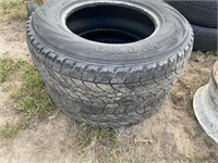 2-P245/70R16 tires