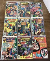 9 Comic book lot