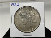 1922 Silver Peace Dollar