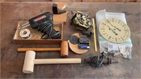 Clock Parts & Woodworking Tools