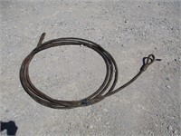 (1) Cable Sling w/ 1 Tag