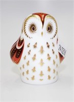 Royal Crown Derby Owlet paperweight