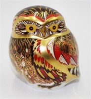 Royal Crown Derby Athena Owl paperweight