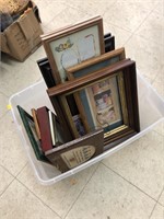 Tote of Picture Frames