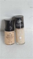 2 different ravlon makeup foundations