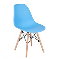 Shell Lounge Plastic Side Dining-Chairs, 1 chair